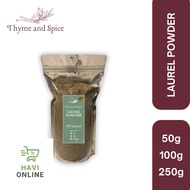 [POUCH] Laurel Powder/Bay leaves/Bay Leaf POWDER 50G 100G 250G - HAVI ONLINE THYME AND SPICE