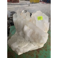 White quartz stone used for home decoration to purify high energy 17cm weighs 3.8kg (1850)
