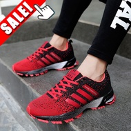 Amoyy 2023 new large size outdoor sports shoes flying woven couple running shoes 35-48 men and women hiking shoes running shoes sports shoes casual shoes sports shoes fashion jogging shoes