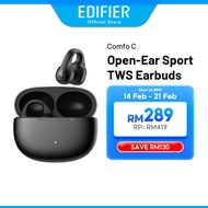 Edifier Comfo C Open-ear True Wireless Sport Earbuds - 2 Mics ENC | SBC AAC | IP55 | 12mm Bluetooth 