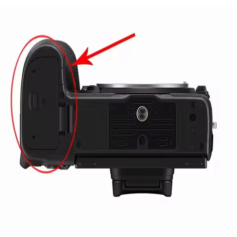 1 PCS Suitable for NIKON Z5 Z6 Z7 Z8 Z6II Z7II digital camera battery door cover unit dust seal repa