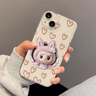 MERAH Love Soft Pink Pumpkin Case hp Vivo Y400 V60 V50 Lite Y19S V40 Lite 5G Y28 Y29 5Gv27E Y21 Y20 