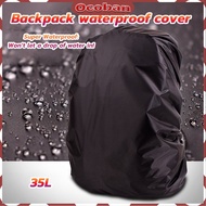 Ocoban Backpack waterproof cover 35L Adjustable Waterproof Dustproof Rain Cover