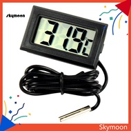 Skym* Indoor Outdoor Fridge LCD Digital Thermometer Probe Sensor Temperature Meter