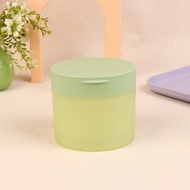 5 Pcs 300g Plastic Cream Jar PP Face Cream Jar Refillable Lotion Cream Bottle Flip Cap Wide Mouth To