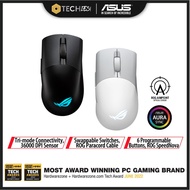 ASUS ROG Keris Wireless AimPoint lightweight 75-gram wireless RGB gaming mouse features a 36,000 dpi
