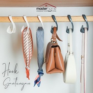 MASTERHOME GANTUNGAN LEMARI SERBAGUNA | GANTUNGAN TAS DASI SYAL JILBAB SERBAGUNA | HANGER HOOK RACK 