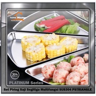 HomeMaster/ Plates Serving Plates Kitchen Serving Plates Triangle Vegetable/s Triangle Shabu Shabu/ 