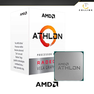 ( BUNDLE ) AMD Athlon 200GE 300GE Processor + A320M Motherboard | DDR4 AM4 CPU Socket | Built-in Rad