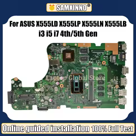 LT Laptop X555LD Mainboard For Asus X555LN/X555LNB/X555LP/X555LB/X555LJ/X555LF/X555L Motherboard Wit
