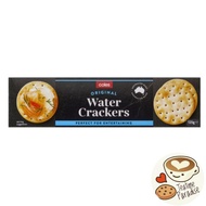 Coles Water Crackers 125g