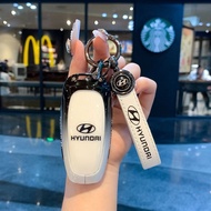 21-24 HYUNDAI TUCSON L Car NX4 Key Case Toussaint Leather Ring