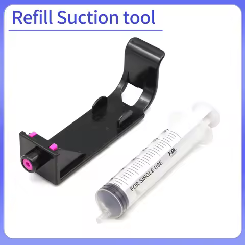 Ink Cartridge Refill Suction Tool for HP 45 T1704K JS12 10 2790K FOL13B G1309S+ 2588 Ink Refill Kit 