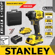 STANLEY SBI810D2K 20V LITHIUM-ION BRUSHLESS CORDLESS IMPACT DRIVER (Replacement Model For SBI201D2K)