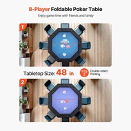 Manufacturer Unisex 3in1 Texas poker table Octagonal Folding table 8-Person table 21: 00 poker table