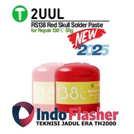 2UUL RS138 138 C 50g Red Skull Solder Paste - Low Temperature Tin Solder Paste