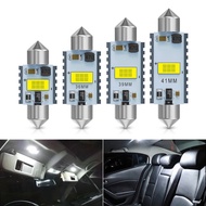 2/10PCS C10W C5W 3570 LED Canbus Festoon Lights 31mm 36mm 39mm 41mm Reading Light License Plate Lamp
