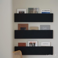 Good productMinimalist Creative Book Shelf Wall-Mounted Partition Shelf Nordic Bookshelf the Newspaper Stand Home Decora