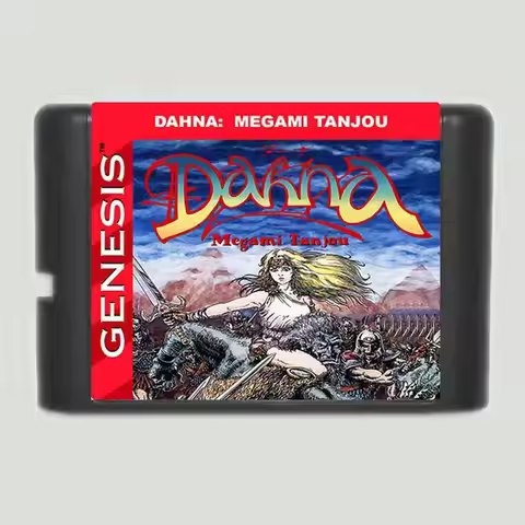 Dahna 16 Bit MD Game Card For Sega Mega Drive For Genesis