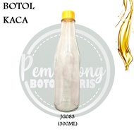 [POST TODAY - FAST SELLING 🔥] BOTOL KACA MADU / SOS 300ML, BORONG 48PCS RM1.25