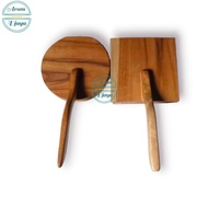 KAYU Spring Roll Dough Press Tool Dumpling Skin Maker Dumpling Dumpling Prer Wood Dumpling Tool