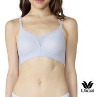 Wacoal ชุดชั้นเนียน บราไร้โครง Smartsize เสริมฟองน้ำ รุ่น WB3Y32 สีม่วง (VI)