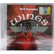 Wings Dua Dekad VCD Karaoke Lagu Rock Melayu Original New And Sealed