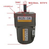 AC 220V 25W Single Phase Motor, AC Regulated Speed Motor With Gearbox