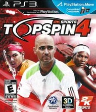 【二手遊戲】PS3 職業網球大聯盟4 TOP SPIN 4 費德勒 阿格西 納達爾 威廉斯 博格 英文版【台中恐龍電玩】