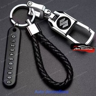 พวงกุญแจรถ suzuki SWIFT Ciaz Celerio Ertiga พวงกุญแจหนัง suzuki