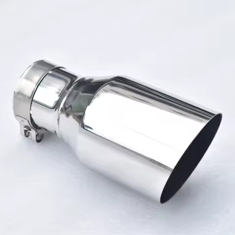 SEBRING Exhaust Tip 2.5 inch Inlet 4 inch Outlet 7.5" Long 304 Stainless Steel 2.5" to 4" Diesel Exh