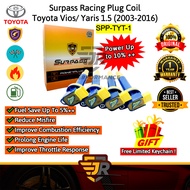 Surpass Power Plus Ignition Plug Coil Toyota Vios NCP42 Dugong NCP93 1NZ-FE 1NZ-FXE 2NZ-FE Car Engin