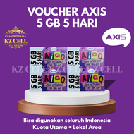 (10 PCS) Voucher Axis 5 GB 5 hari