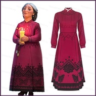 SY6 Disney Encanto Cos Mirabel Gradmother Abuela Dress for Kids Adult Cosplay Costume Summer Party P