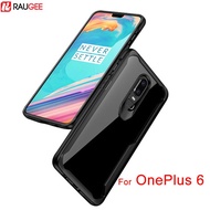 OnePlus 6 Case Cover For OnePlus 6 Armor Bumper Shockproof Transparent Silicone TPU Grip Case Back C