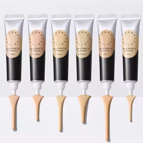 Foreverkey Concealer Cream Liquid Foundation For Dark Eye Circles Pimple Mark Waterproof Longlasting