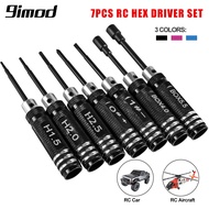 9IMOD RC Hex Driver Set 7pcs for RC Repair Tools Kit with 1.5 2.0 2.5mm Hex  Screwdriver Ideal for R