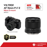 VILTROX 15MM F1.7 Z AUTO FOCUS COMPACT WIDE-ANGLE APS-C LENS NIKON Z-MOUNT