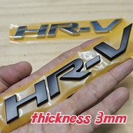 HRV letter logo 3D Emblem badge honda hrv 2015 2016 2017 2018 2019 2020 2021 Car sticker HR-V Gen 1 