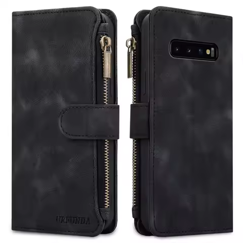 S10/S10e/S10+/S10 5G Case For Samsung Galaxy S10 Case Wallet Leather Cover For Samsung S10 Plus Case