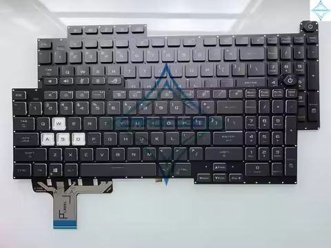 New US PO IT UK Russian Italian Backlit For ASUS ROG Stirx 5R PLUS G17 G713 G713Q G713QE G713QR G733