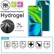 Hydrogel screen guard FRONT Back XIAOMI Mi Note 10 PRO Mi Note 10 Back anti-scratch DF STORE