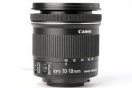 【中野】CANON EF-S 10-18mm F4.5-5.6 IS STM 原廠 廣角 鏡頭 平輸