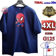 4XL Spider-Man T-Shirt JUMBO SIZEBIG code G125
