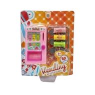 MESIN Kids Toys - Toy Vending Machine Mini Shopping Drink Seller Machine