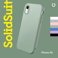 RHINOSHIELD 犀牛盾 iPhone XR 6.1 吋 SolidSuit 經典防摔背蓋手機保護殼-經典款鼠尾草綠