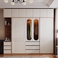 Wardrobe Sliding Door Wardrobe Sliding Door Bedroom Cabinet Small Apartment French Cabinet Simple Cr