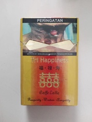 TRI HAPPINESS Caffe Latte( Rokok Putih) - Rokok Cina ORIGINAL 100%