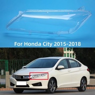 For Honda City 2015 2016 2017 Accessories The Car Headlights Glass Shell