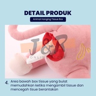 Hanging Monkey Doll Tissue Holder Hanging Car Tissue Holder/